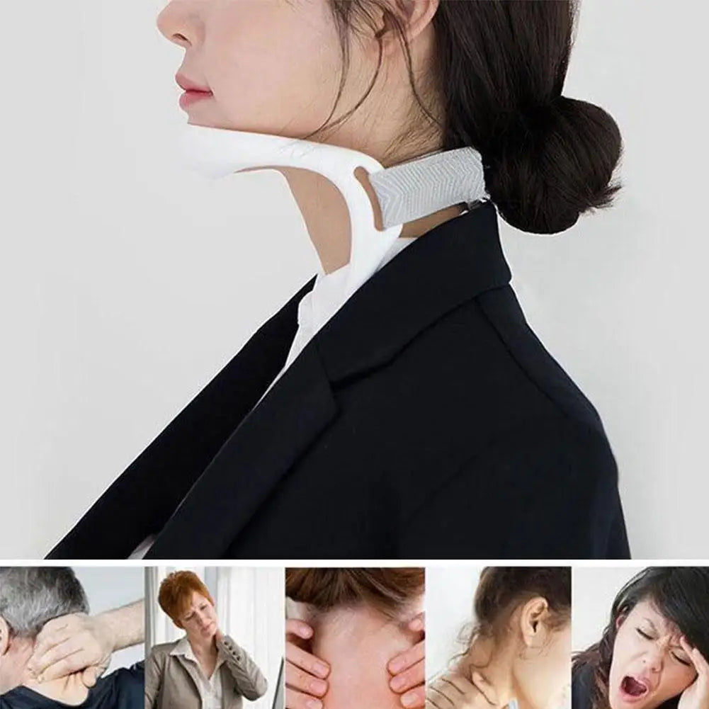 Adjustable Neck Brace Support Posture Correct  Neck Corrector Brace Neck Support Belt Cervical Collar Cervical Neck Stretcher