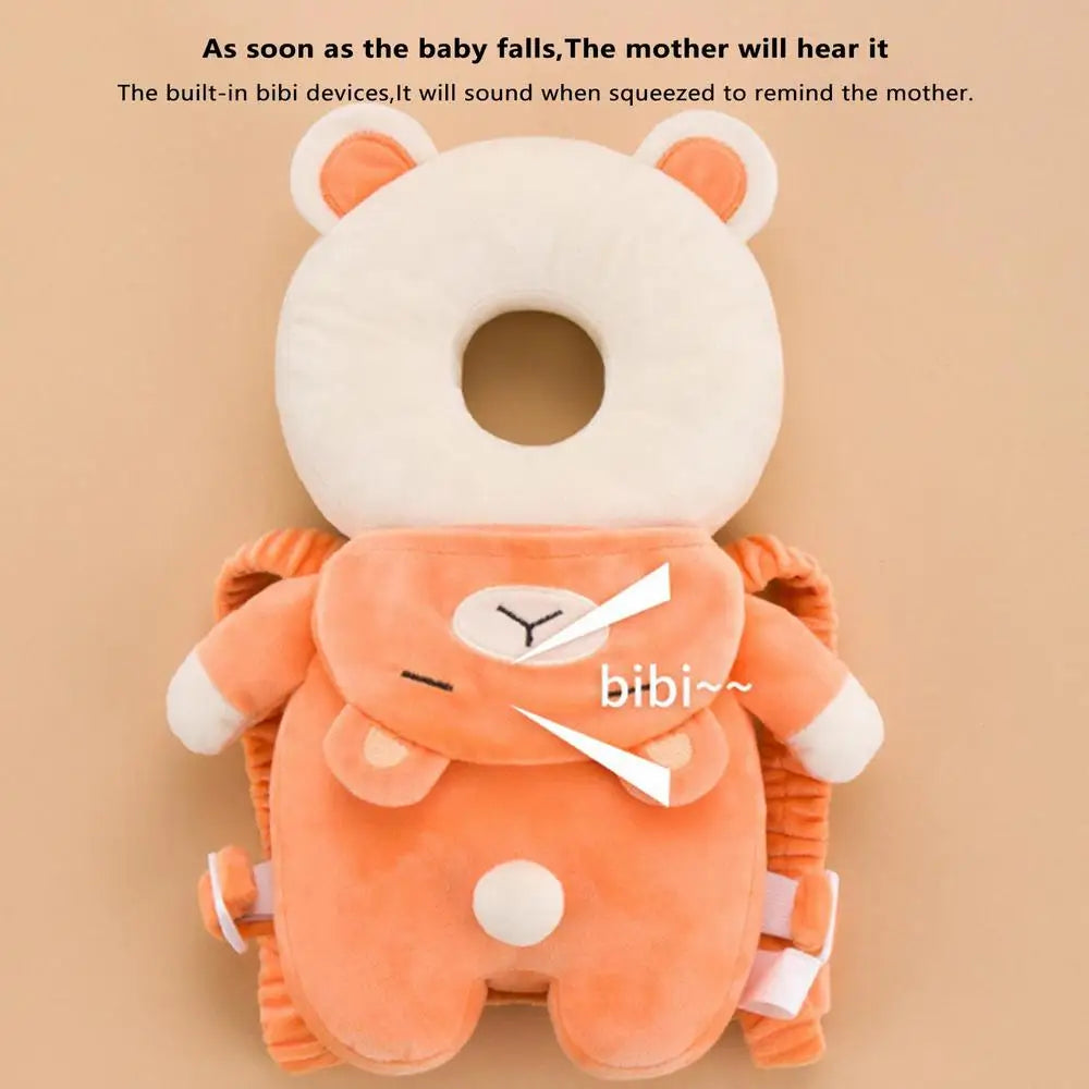 Baby Head Protector Backpack Soft Fall Protector Baby Cushion Backpack Adjustable Baby Head Protector Head Protection For Baby