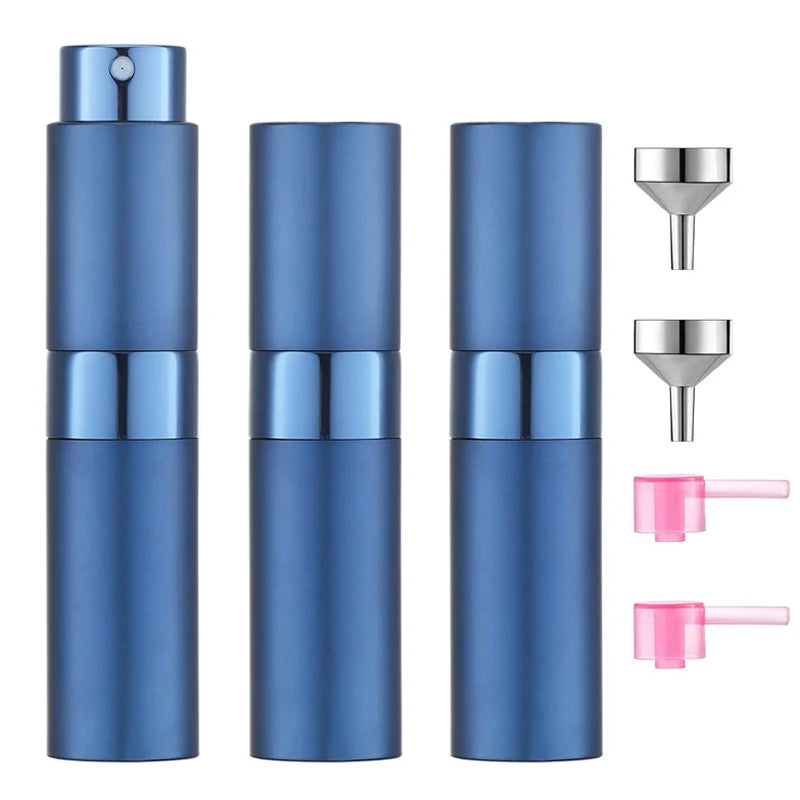 7Pcs/set 8ML Atomizer Perfume Spray Bottle for Travel Empty Cologne Dispenser, Portable Sprayer Mini Perfume Atomizer for Travel