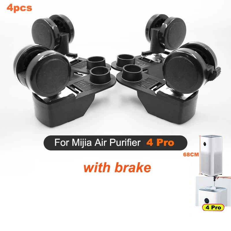 Air Purifier Base Wheel For Xiaomi MiJia Air Purifier 1/2/2s/3C/3H Pro /4/4Pro/4lite/F1/Max/ProH Moblie Roller Caster Wheels