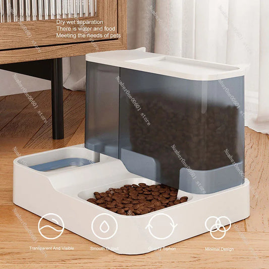 Automatic Cat Food Dispenser, Water Dispenser, Drinking Fountain, Feeder, Pet Accessories Supplies, Auto Drinker