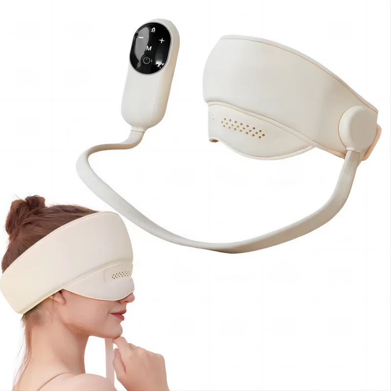 Air Pressure Head Eye Massager Electric 6 Zones Airbag Migraine Relief Cap Massager for Relax Improve Sleep Stress Relief