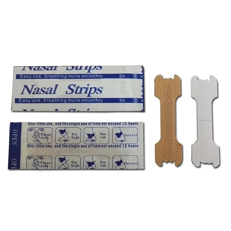 20/50/100/200/300Pcs Breathe Nasal Strips Right Way Stop Snoring Anti Snoring Strips Easier Better Breathe Health Care Sleep