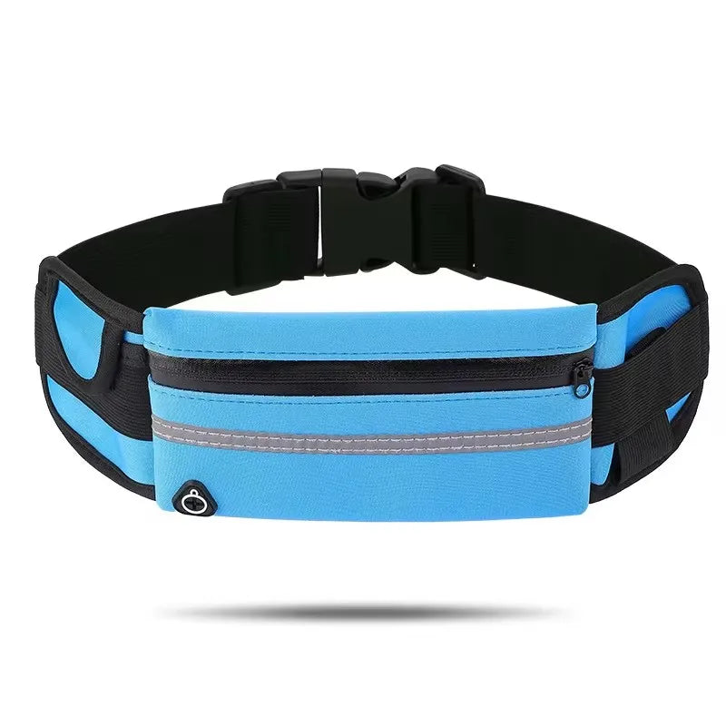 1Pcs Outdoor Sports Waist Bag Waterproof Pack Close Fitting Invisible Belt Fitness Anti Theft Mobile Phone Waist Bag Bottle