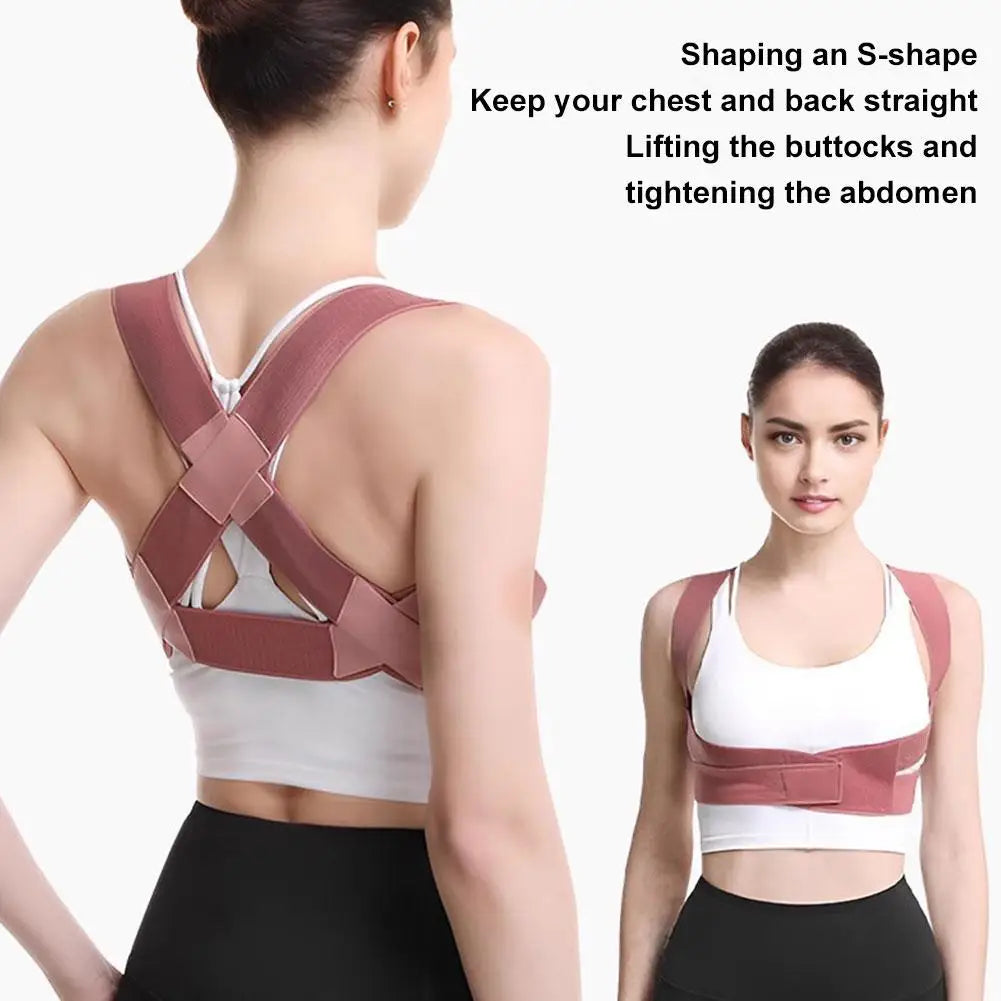 1PCS Hunchback Corrector Belt Stretchy And Breathable Fabric Even And Stable Quick Correction Correction Of Sitting Posture