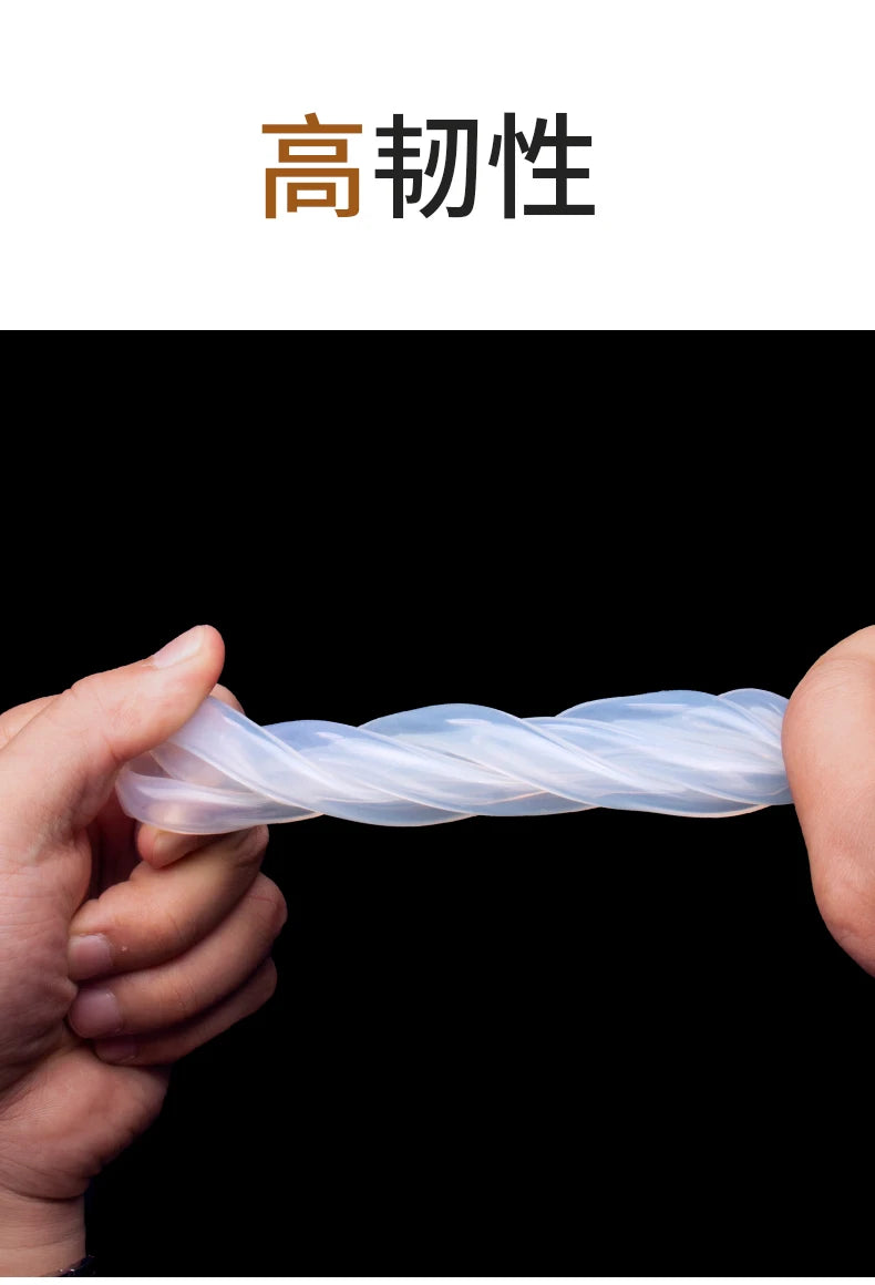 1M / 5M 10M Food Grade Clear Transparent Silicone Rubber Hose 4 5 6 7 8 9 10 11 12 14 16 mm Out Diameter Flexible Silicone Tube