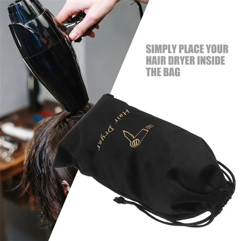 2pcs Portable Hair Dryer Bag Drawstring Storage Bag for Hair Dryer for Travel Drawstring Hair Dryer Bag Hair Dryer Bags