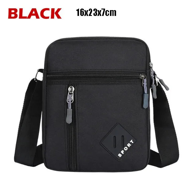 2022 Men's Messenger Bag Crossbody Shoulder Bags Men Small Sling Pack for Work Business Waterproof Oxford Packs Satchel Purse