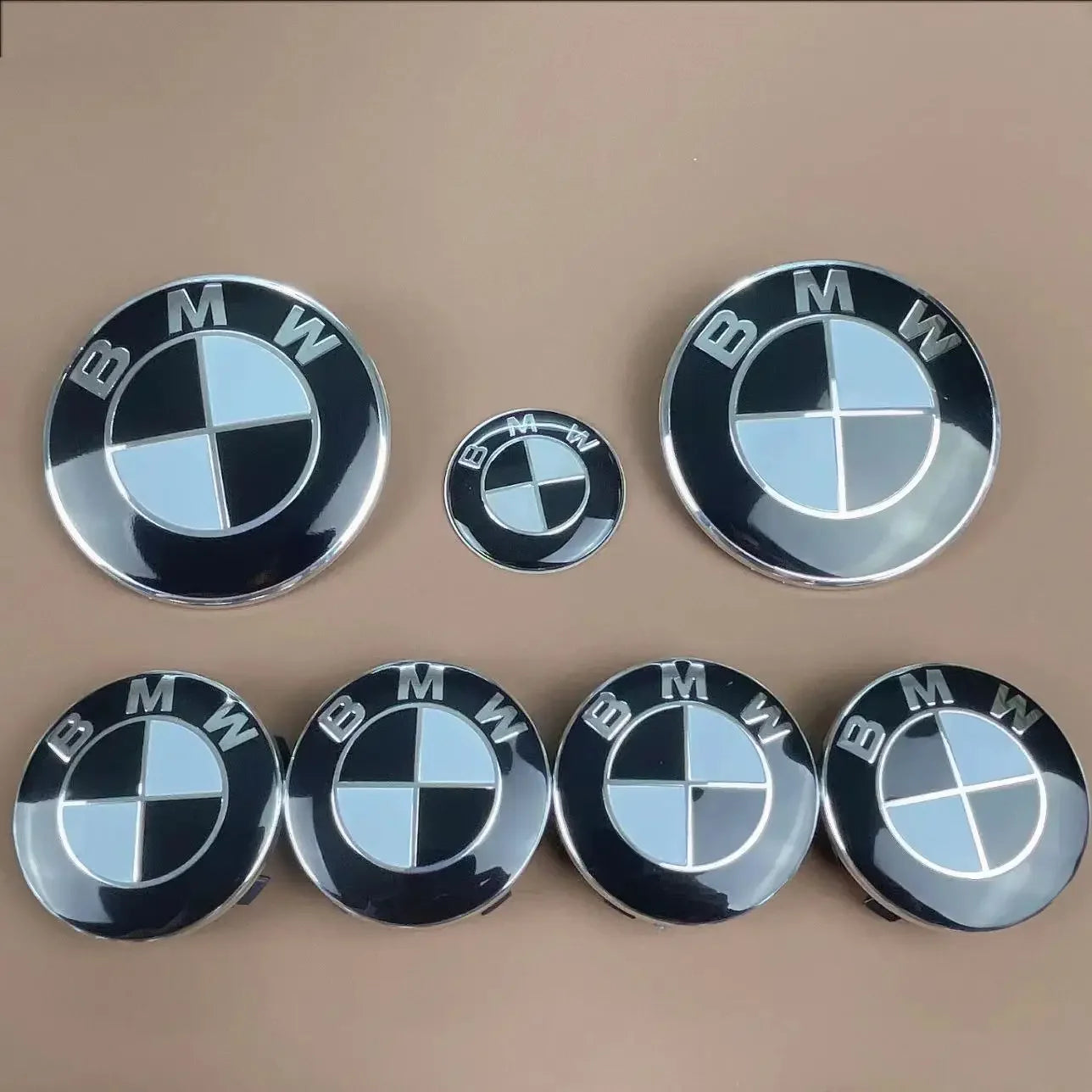 BMW Front Hood Rear Trunk Badge for E36 E46 E53 E90 E60 E93 E87 G01 G20 X3 X5 X6 X7 F30 F20 Car Accessories 3DBadge Sticker